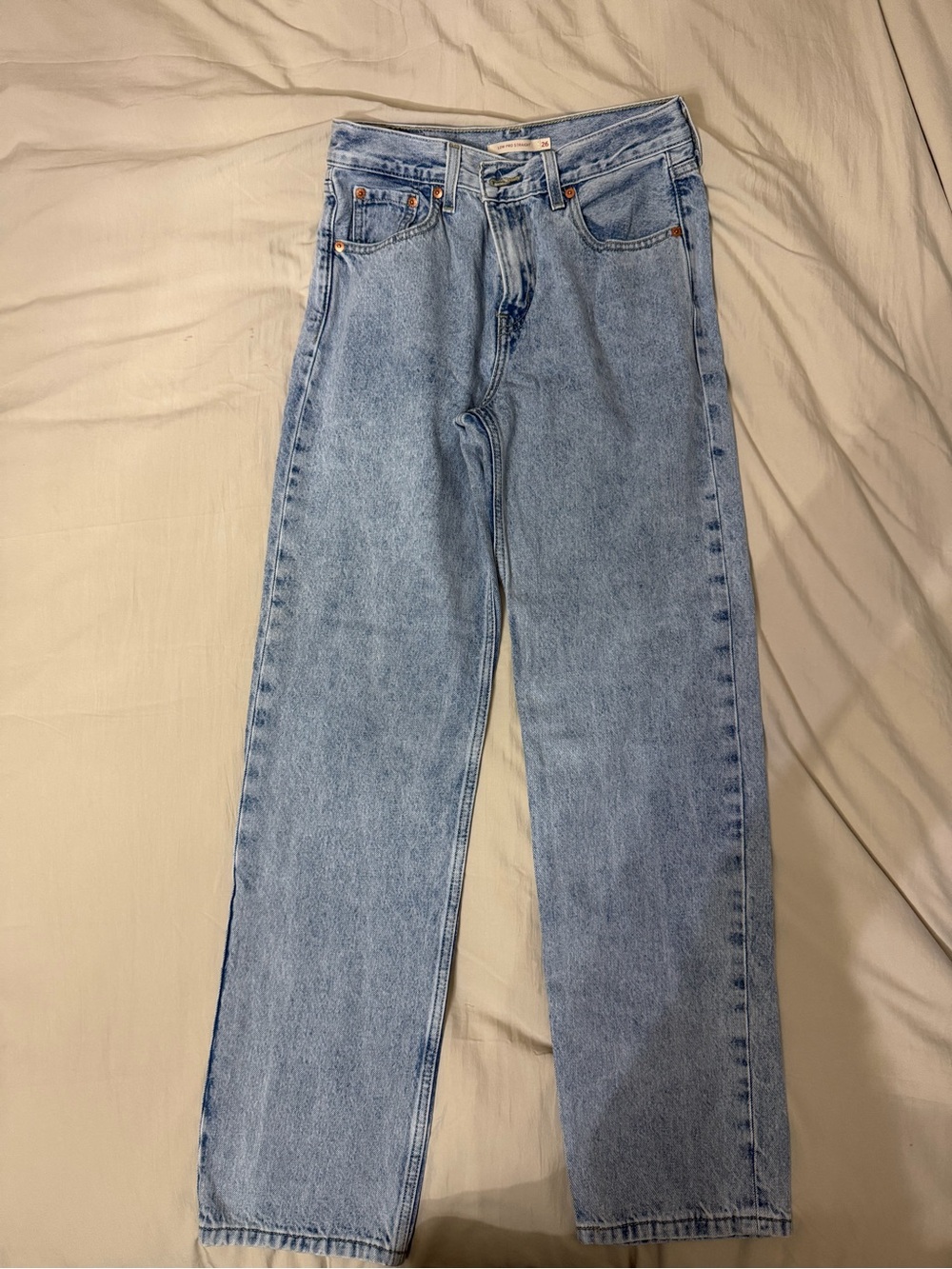 Light Blue Women’s Levi’s low rise Denim Jeans